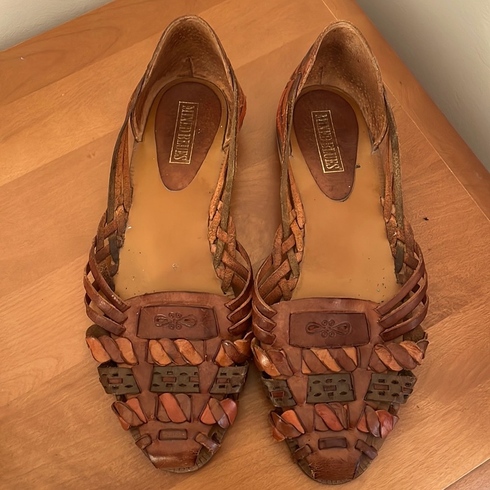 Leather Flats